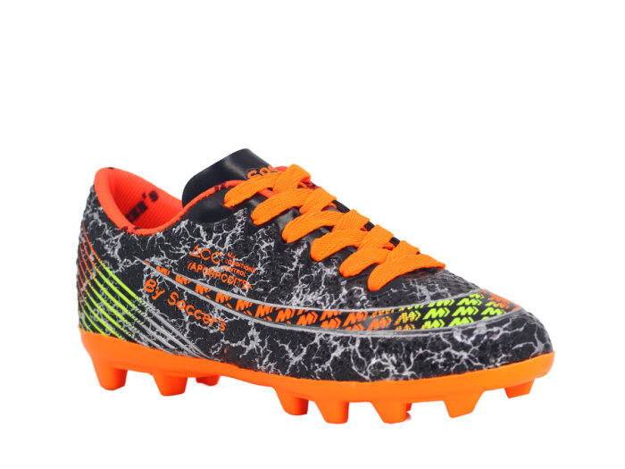 By Soccers Filet 041 Krampon Ayakkabı Siyah - Turuncu - 1