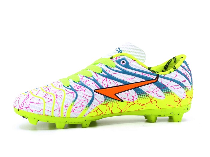 By Soccers Filet 2040 Krampon Ayakkabı Beyaz - Saks Mavi - Sarı - By Soccers (1)