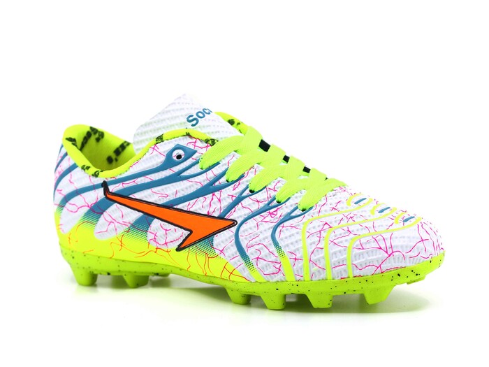 By Soccers Filet 2040 Krampon Ayakkabı Beyaz - Saks Mavi - Sarı - By Soccers