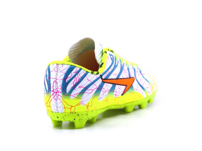 By Soccers Filet 2040 Krampon Ayakkabı Beyaz - Saks Mavi - Sarı - 3