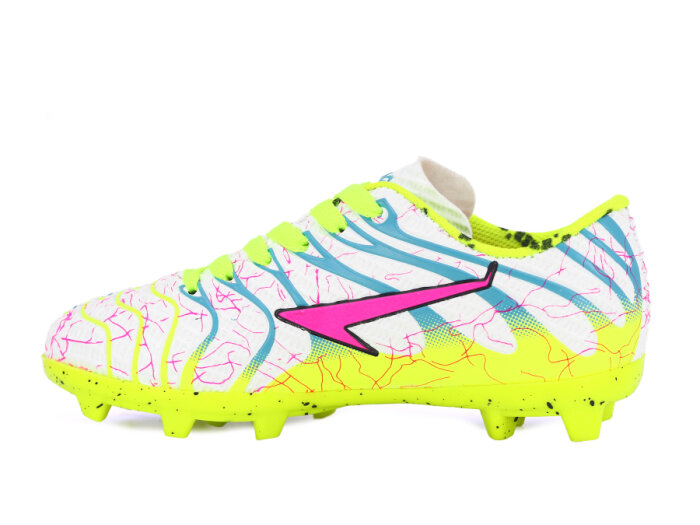 By Soccers Filet 2040 Krampon Ayakkabı Beyaz - Sarı - 2