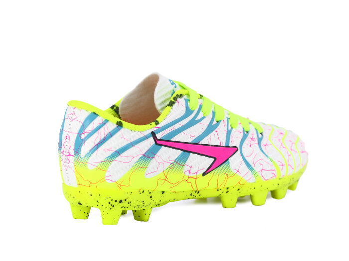 By Soccers Filet 2040 Krampon Ayakkabı Beyaz - Sarı - 3