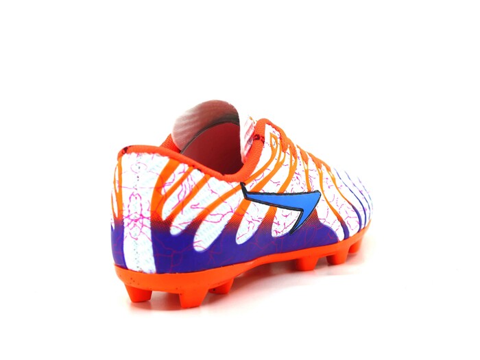 By Soccers Filet 2040 Krampon Ayakkabı Beyaz - Turuncu - Mor - 3