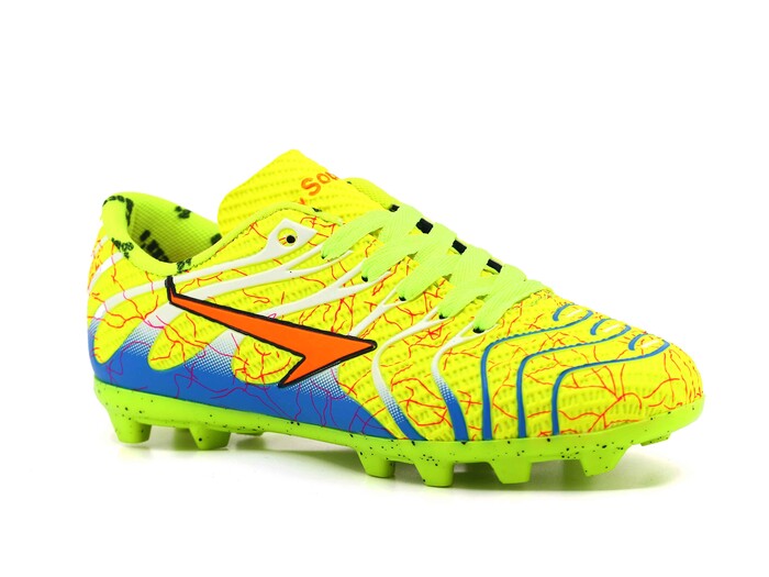 By Soccers Filet 2040 Krampon Ayakkabı Sarı - Saks Mavi - 1
