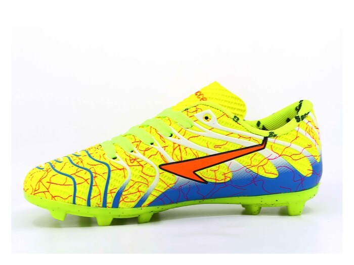 By Soccers Filet 2040 Krampon Ayakkabı Sarı - Saks Mavi - 2