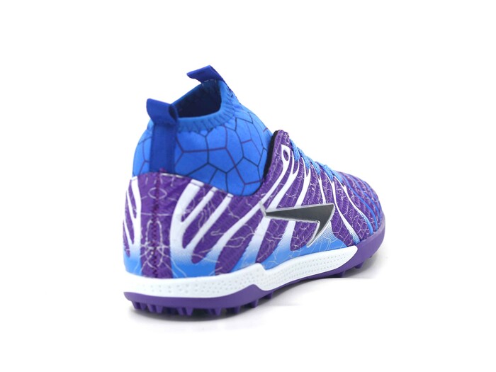 By Soccers Filet 2060 Halı Saha Ayakkabısı Mor - Saks Mavi - 3