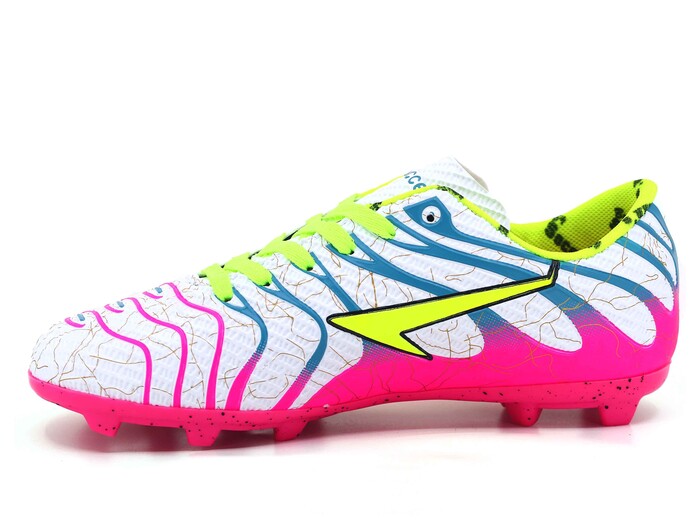 By Soccers Garson 2040 Krampon Ayakkabı Beyaz - Fuşya - By Soccers (1)