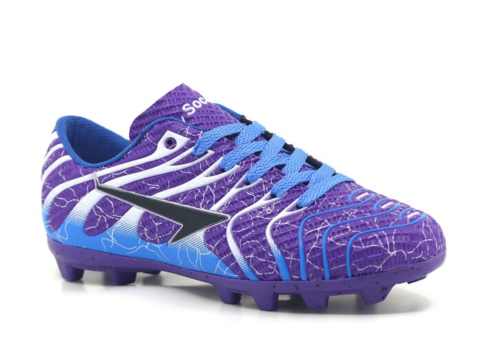 By Soccers Garson 2040 Krampon Ayakkabı Mor - Saks Mavi - By Soccers