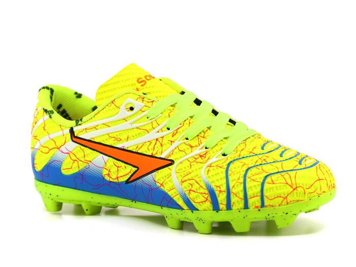 By Soccers Garson 2040 Krampon Ayakkabı Sarı - Saks Mavi - By Soccers