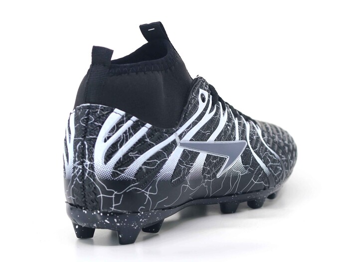 By Soccers Merdane 2060 Çoraplı Krampon Ayakkabı Siyah - Beyaz - 3