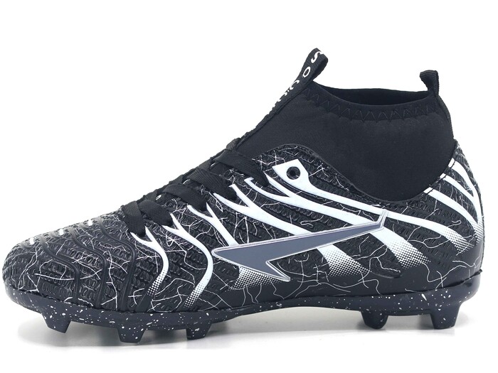 By Soccers Merdane 2060 Çoraplı Krampon Ayakkabı Siyah - Beyaz - By Soccers (1)