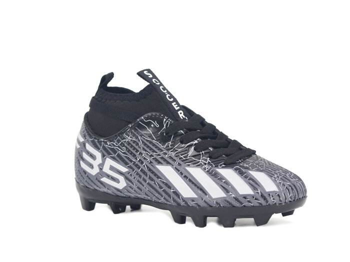 By Soccers Patik F35 Çoraplı Krampon Ayakkabı Siyah - Beyaz - By Soccers