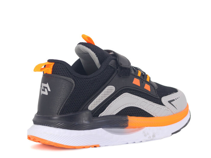 Callion Filet 1125 Anorak Spor Ayakkabı Siyah - Buz - Turuncu - 3