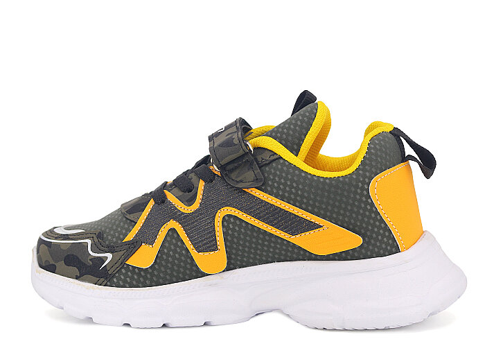 Callion Filet 1126 Cilt Spor Ayakkabı Haki - Sarı - 2