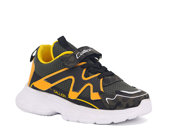 Callion Filet 1126 Cilt Spor Ayakkabı Haki - Sarı - 1