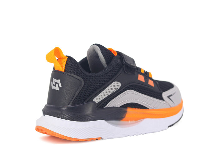 Callion Patik 1125 Anorak Spor Ayakkabı Siyah - Buz - Turuncu - 3