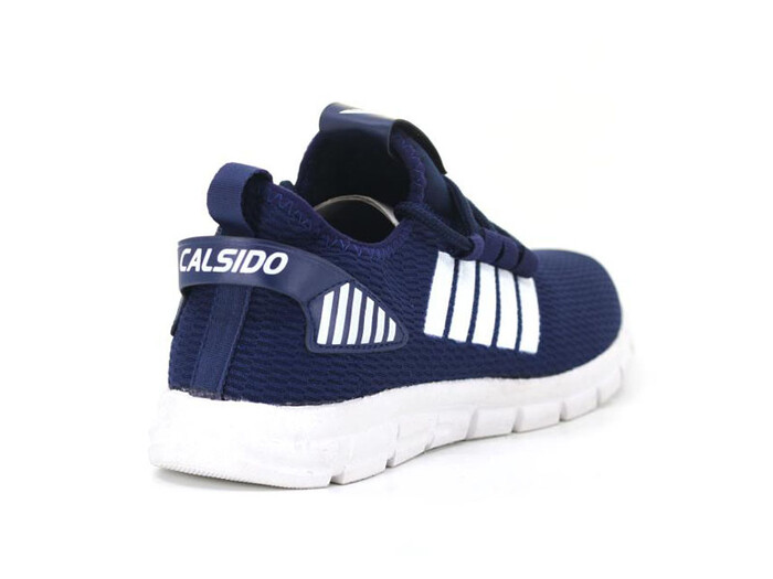 Calsido Garson 054 Triko Spor Ayakkabı Lacivert - Beyaz - Thumbnail