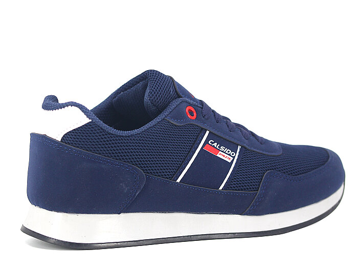 Calsido Garson 5070 Anorak Spor Ayakkabı Lacivert - Nubuk - Beyaz - 3