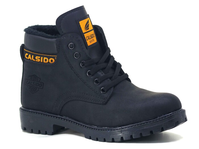 Calsido Merdane 0506 Peluşlu Termo Bot Siyah - Maldiv - 1