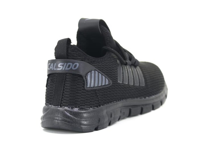 Calsido Merdane 054 Triko Spor Ayakkabı Siyah