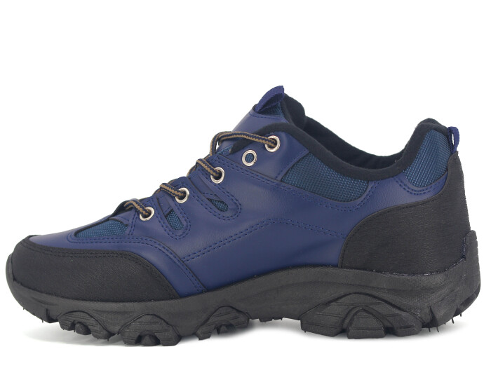 Calsido Merdane 207 Trekking Kısa Bot Lacivert Cilt - Calsido (1)