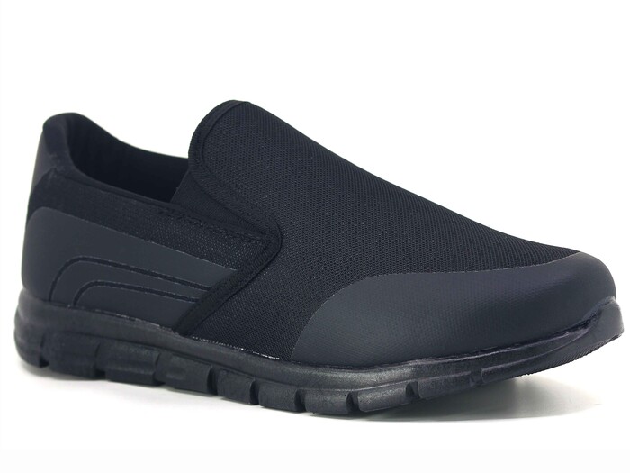 Calsido Merdane 2155 Makosen Triko Spor Ayakkabı Siyah - Siyah - Calsido