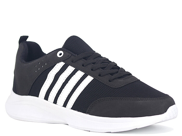 Calsido Merdane 5068 Anorak Spor Ayakkabı Siyah - Nubuk - Beyaz - 1