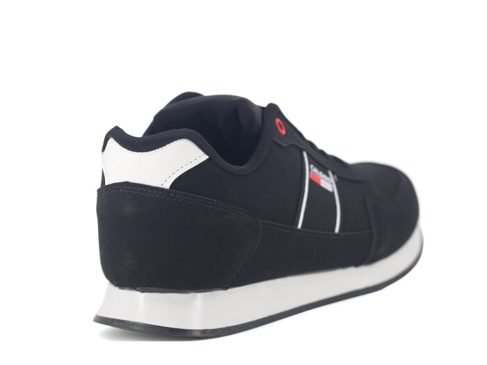 Calsido Merdane 5070 Cilt Spor Ayakkabı Siyah - Nubuk - Beyaz - 3