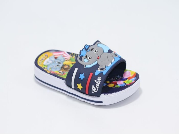 Calx Bebe Baby5 Lux Eva Terlik Beyaz - Lacivert - Calx