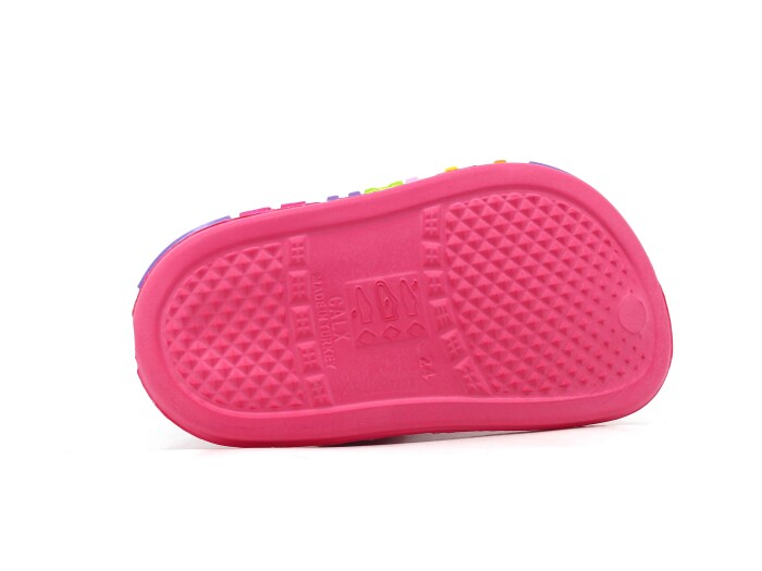 Calx Bebe EB9020 Yanı Şeritli Cross Terlik Kavun - 3