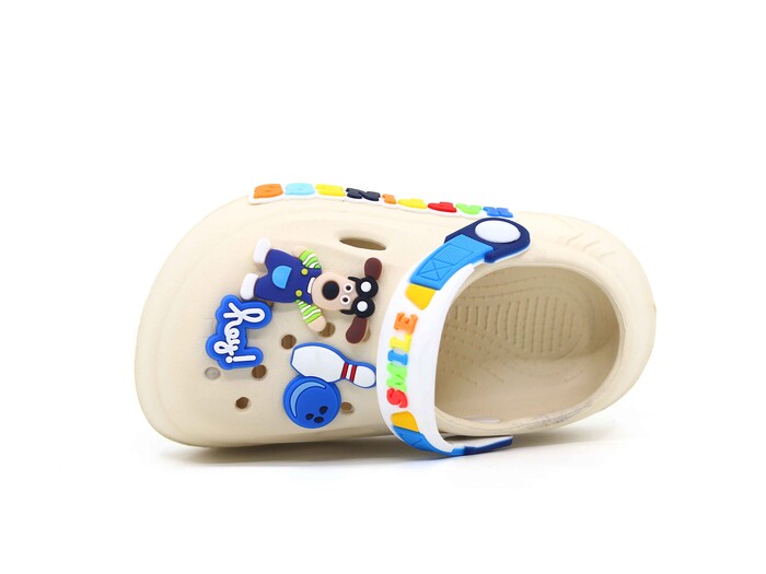 Calx Bebe EB9046 Resimli Erkek Eva Cross Terlik Blond