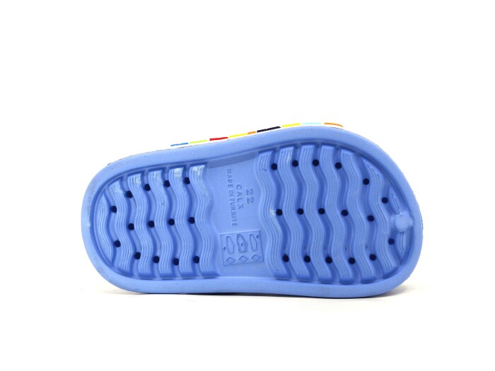 Calx Bebe EB9046 Resimli Erkek Eva Cross Terlik Mavi - 3