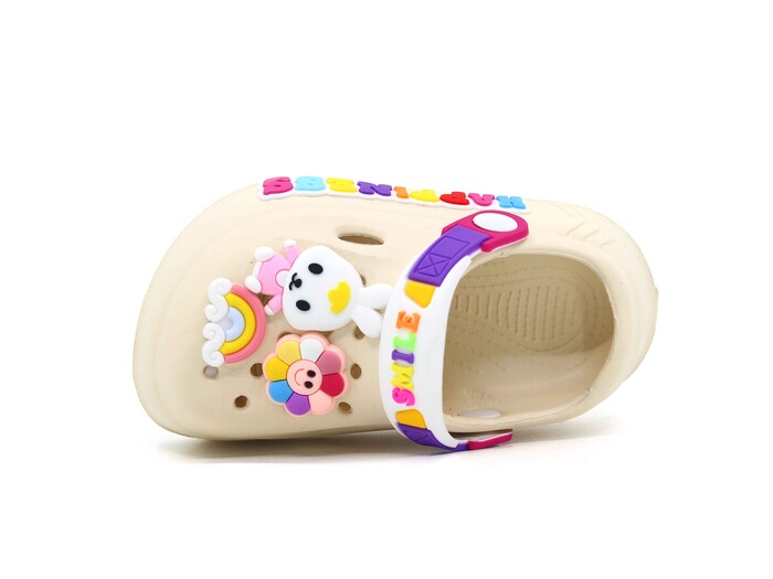 Calx Bebe EB9047 Resimli Eva Cross Terlik Blond