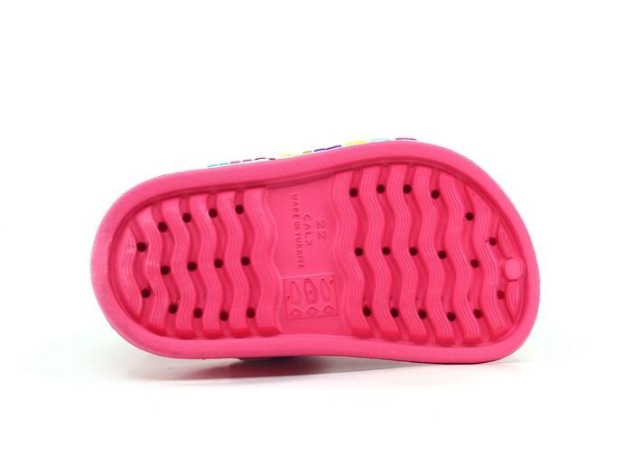 Calx Bebe EB9047 Resimli Eva Cross Terlik Kavun