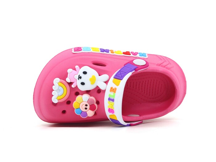 Calx Bebe EB9047 Resimli Eva Cross Terlik Kavun