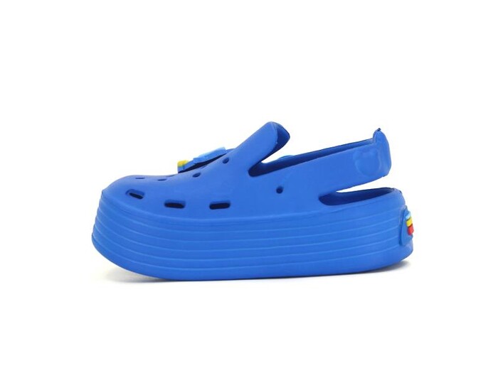 Calx Bebe EB9070 Topuklu Eva Cross Terlik Royal Mavi - 2