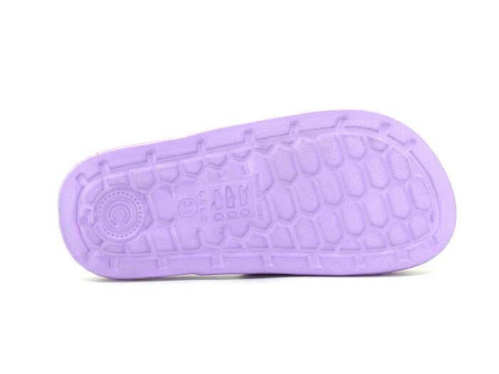 Calx Filet EF6510 Çiçekli Eva Terlik Mor - 6