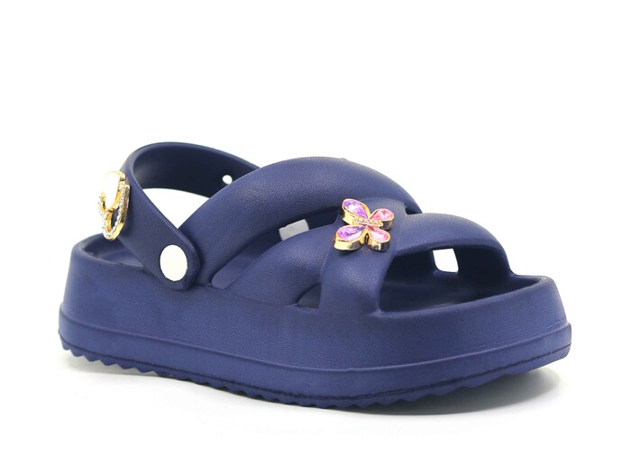 Calx Filet EF6980 Eva Sandalet Lacivert