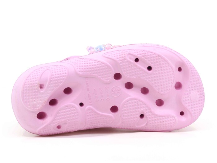 Calx Filet EF6990 Taşlı Eva Cross Terlik Pembe