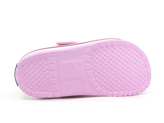 Calx Filet EF7010 Yanı Şeritli Enjeksiyon Eva Cross Terlik Pembe