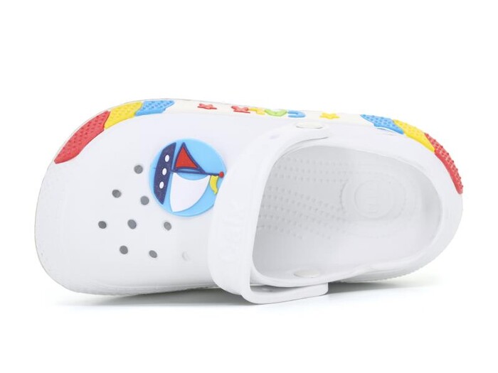 Calx Filet EF7020 Yanı Şeritli Enj. Eva Cross Terlik Beyaz - Calx (1)