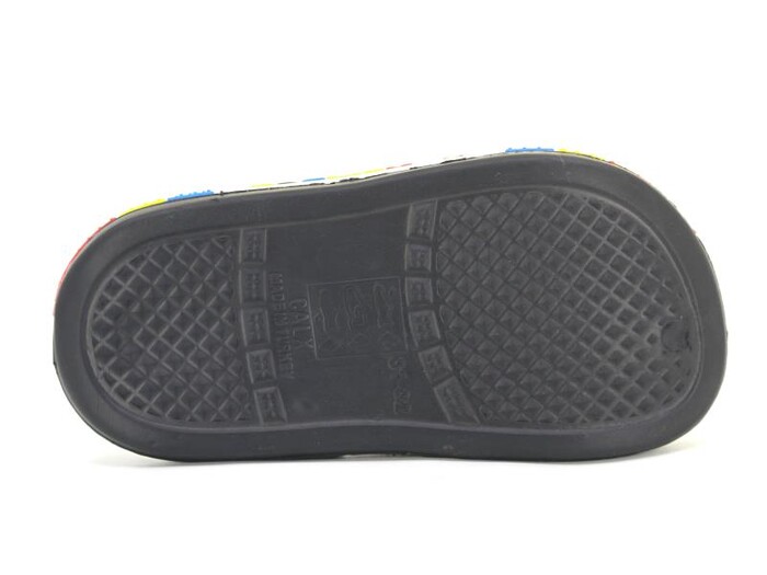 Calx Filet EF7020 Yanı Şeritli Enj. Eva Cross Terlik Siyah - 3