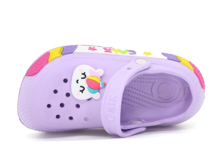 Calx Filet EF7030 Sabo Yanı Şeritli Enj. Eva Cross Terlik Mor - Calx (1)