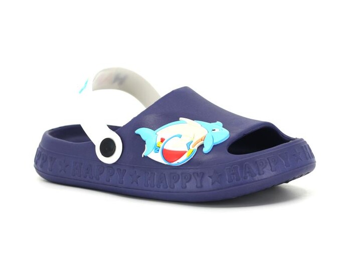 Calx Filet EF7050 Yzy Yapıştırmalı Lux Eva Terlik Lacivert - Calx