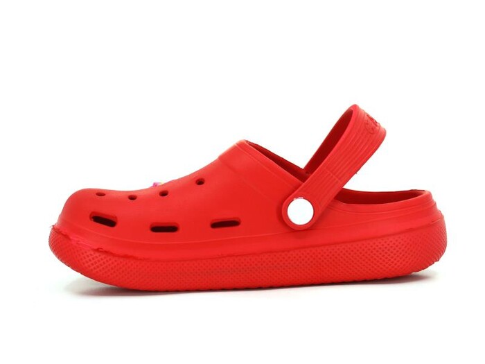 Calx Filet EF7065 Resim Eva Cross Terlik Kırmızı - Calx (1)