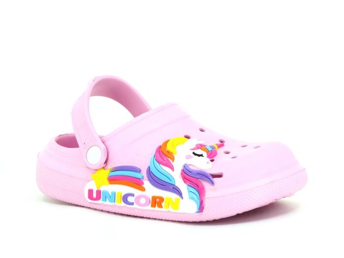 Calx Filet EF7065 Resim Eva Cross Terlik Pembe - Calx