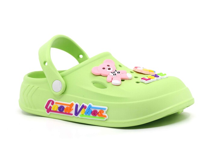 Calx Filet EF7085 Etiketli Eva Cross Terlik Çam Yeşili - Calx