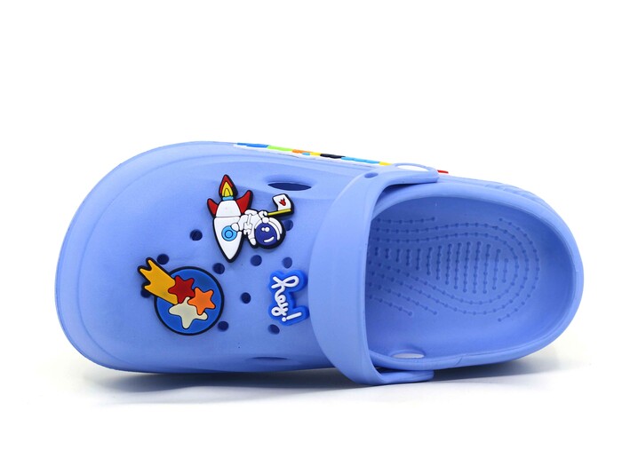 Calx Filet EF7095 Etiketli Erkek Eva Cross Terlik Mavi - Thumbnail