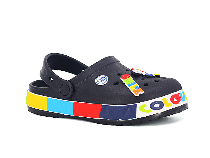 Calx Filet EF7140 Eva Döngülü Sargılı Cross Terlik Siyah - 1