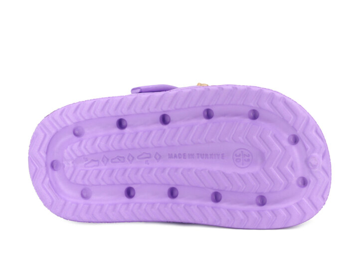 Calx Filet EF7170 Taşlı Eva Cross Terlik Mor - 3